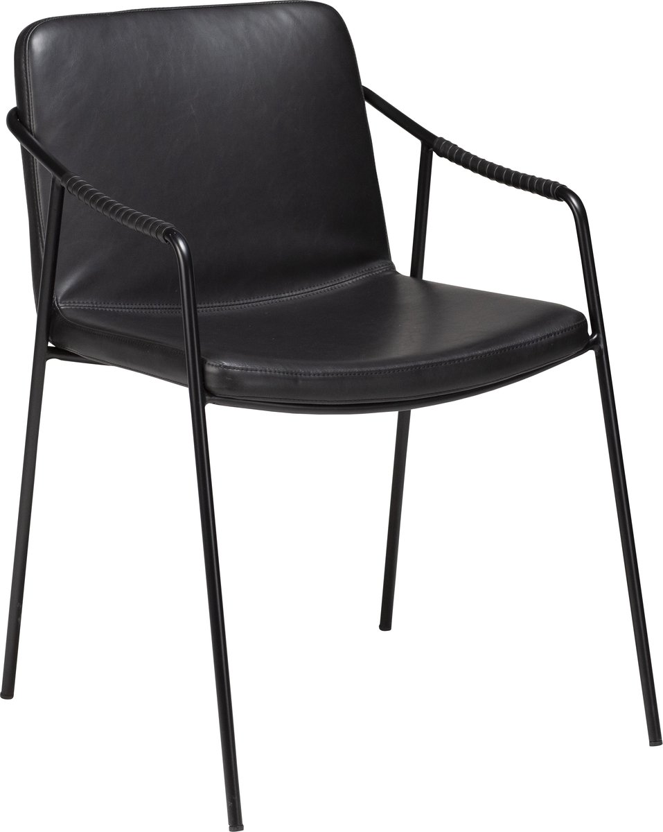 Dan-Form eetkamerstoel boto vintage zwart 80 x 54 x 66 (2 stuks)