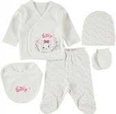 5-delige baby newborn kleding set - Newborn set - Love Babykleding - Babyshower cadeau - Kraamcadeau