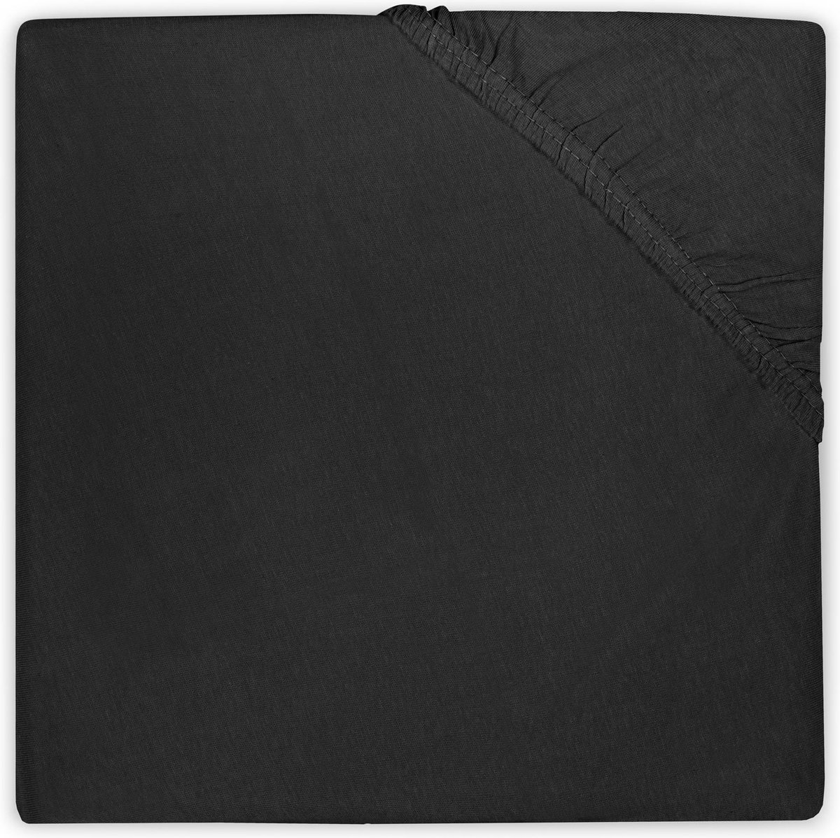 Jollein Hoeslaken Jersey 40 x 80 cm Black