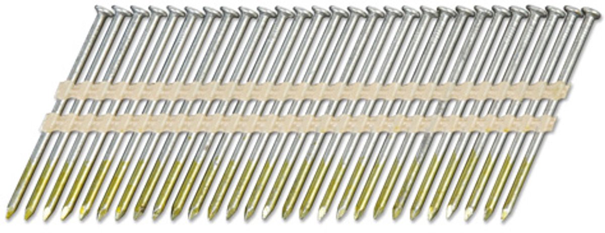 HiKOKI 753643 Spijkers - O-kop - 21° - Geringd - Blank - 2,8 x 65mm (3000st)