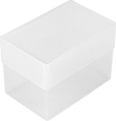 Weston Boxes, 70mm Visitekaartje doosje, Clear