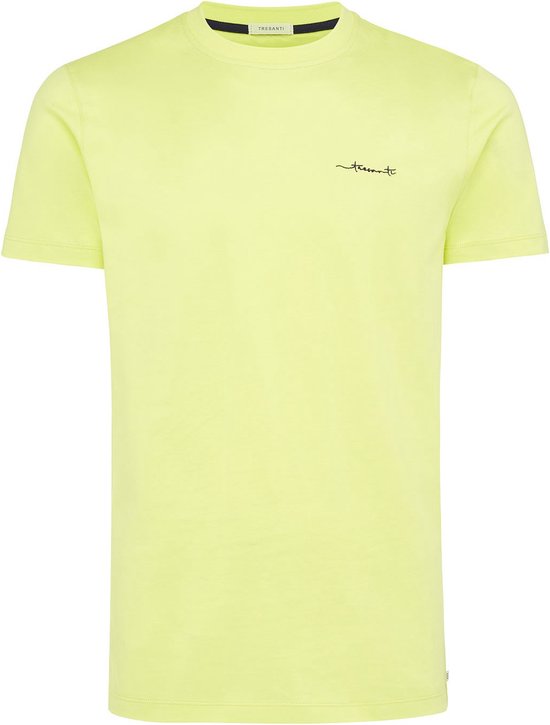 Mauro | T-shirt TREANTI broderie jaune