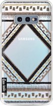 Casetastic Samsung Galaxy S10e Hoesje - Softcover Hoesje met Design - Oriental Stripes Print