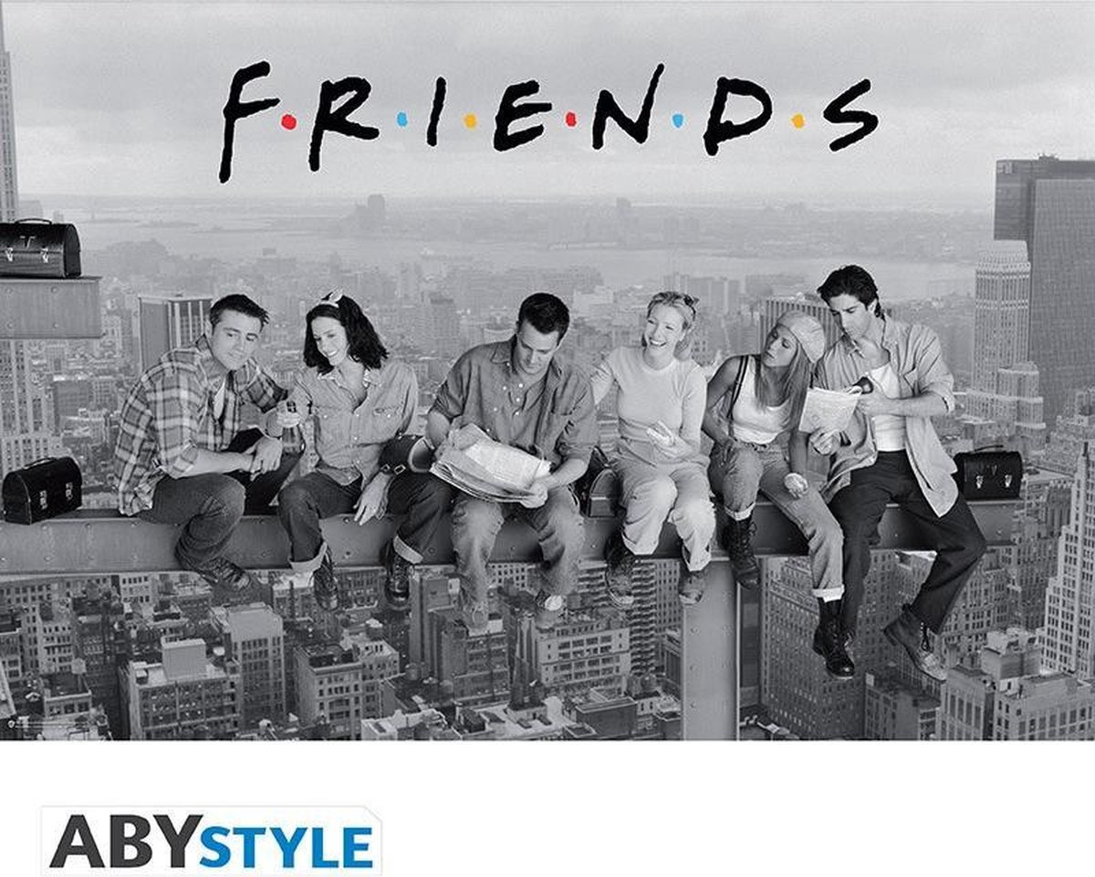 ABYstyle Poster - Friends Friends - 61 X 91.5 Cm - Multicolor