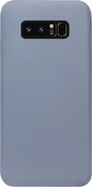 - ADEL Premium Siliconen Back Cover Softcase Hoesje Geschikt voor Samsung Galaxy Note 8 - Lavendel