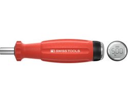 PB Swiss Tools - Digitale Momentschroevendraaier met D 6,3 Bithouder - 500 cN m