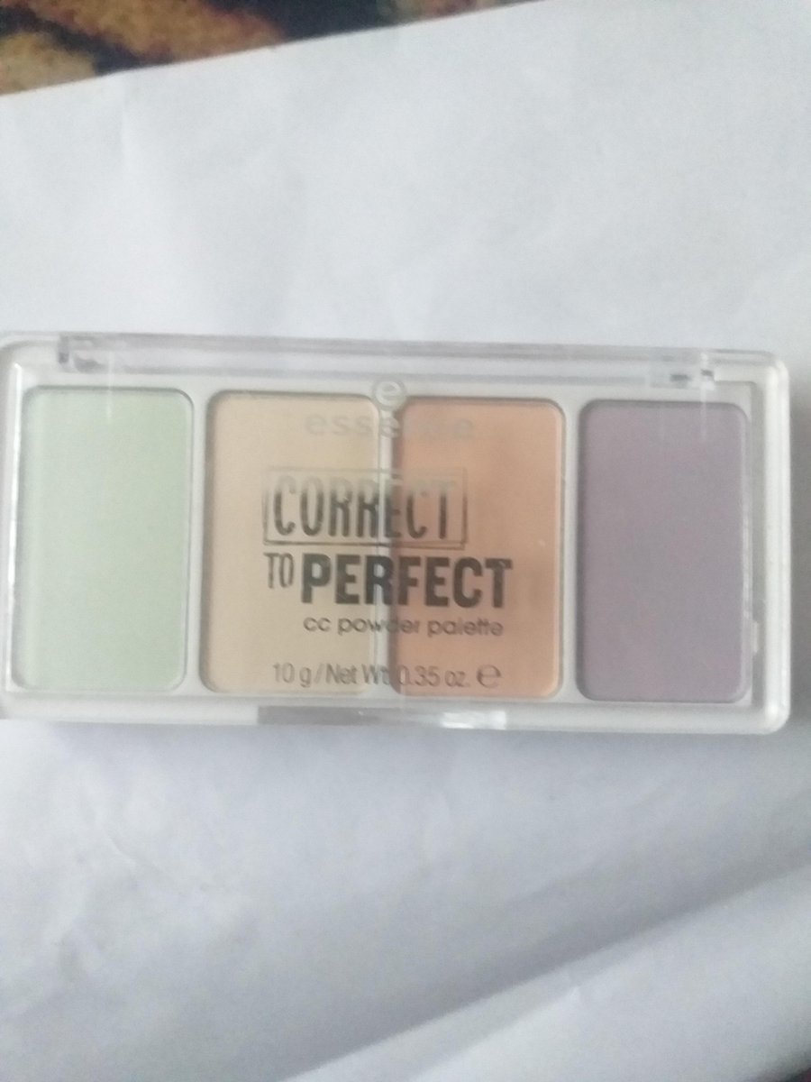 Essence correct to perfect cc powder palette #10 imperfectly perfect