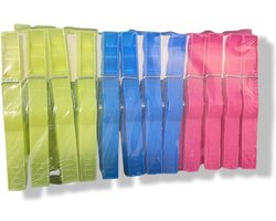 Plastic Knijpers | Plastic Wasknijpers | Kunstof Wasknijpers |  Plastic Clothes Pins |24 Stuks Diverse kleuren