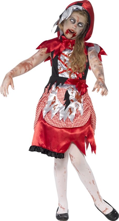 Zombie roodkapje kostuum voor Halloween - Kinderkostuums - 152/158" | bol.com