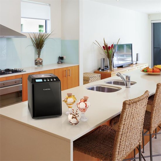 Vanilly Sky Family IJsbereider Frozen Yoghurt 250W 2,5l zilver van Musso — afbeelding 3