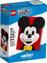 LEGO Brick Sketches™ Mickey Mouse - 40456
