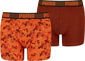 PUMA  LOGO AOP  2P ECOM Jongens Boxershort - Maat 146/152