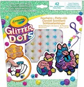 Crayola Glitter Dots - Dierenvriendje Sleutehanger