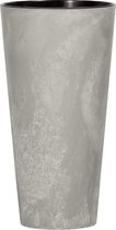 Prosperplast - Bloempot -Pot met een inzetstuk Tubus Slim Beton  - kleur en patroon imiteren beton