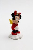 Disney Minnie Mouse - engel - Kerst speelfiguur - Taarttopper 7 cm -  Bullyland