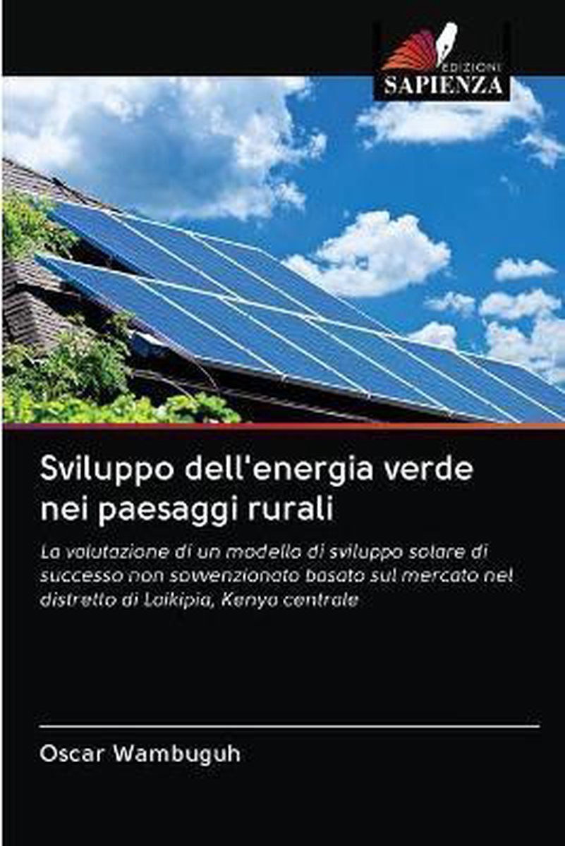 Sviluppo dell'energia verde nei paesaggi rurali