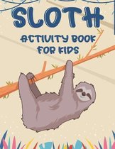 Sloth Activity Book For Kids