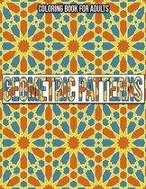 Geometric Patterns: Coloring Book For Adults