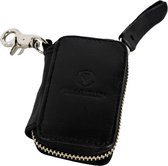 Sleuteletui leer - zwart - Bari - key holder - Raw leathers