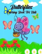 Butterflies Coloring Book For Kids
