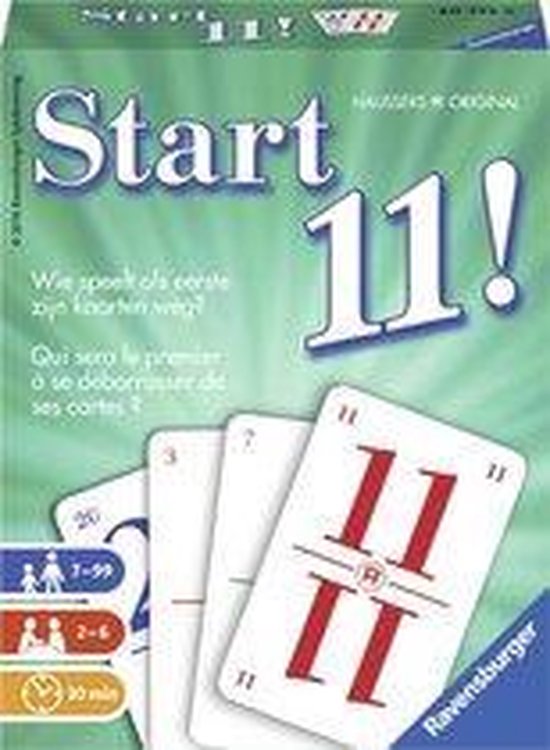 Afbeelding van het spel Ravensburger Start11 - kaartspel