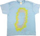 Anha'Lore Designs - Spookje - Kinder t-shirt - Lichtblauw - 5/6j (116)