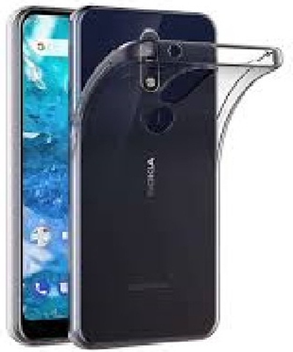 Nokia 3.2 Transparant Hoesje / Crystal Clear TPU Case - van Bixb