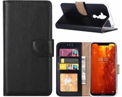 Huawei P30 Pro telefoon hoesje met pasjeshouder Goud - van Bixb