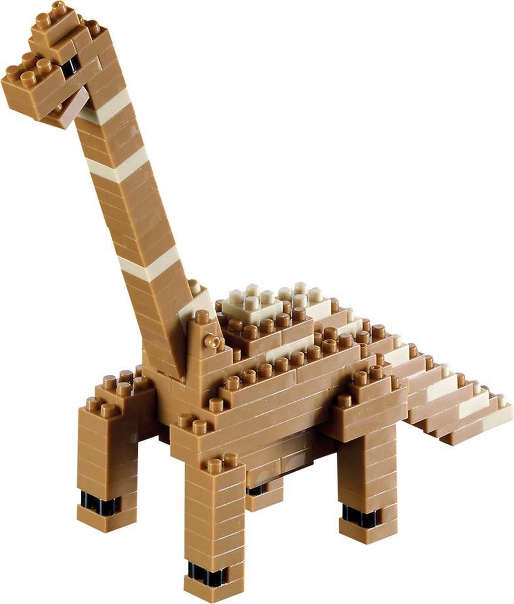 BRIXIES Brachiosaurus - Nano Bouwset Dinosaurus - 138 onderdelen - Vanaf 8 jaar
