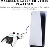 Playstation 5 (PS5) Oplaadstation Docking station charging station Accessoires - Oplader - Charger - 2 Controllers - Usb C kabel