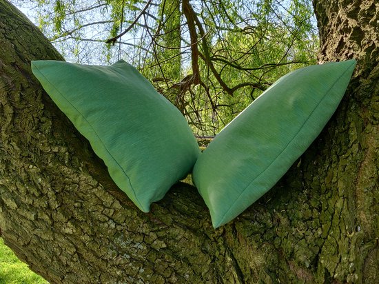 Sierkussens tuin: Qush Royal Sunbrella - Sunbrella Mimosa| Vlekbestendig | Wasmachine | Waterbestendig | Kleurvast | Schimmelwerend l Babyproof | Wasbaar | sierkussens | werpkussens buiten