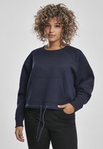 Urban Classics Sweater/trui -5XL- Oversized Short Raglan Blauw