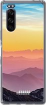 Sony Xperia 5 II Hoesje Transparant TPU Case - Golden Hour #ffffff