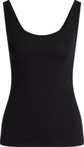 WE Fashion Dames seamless geribde Top