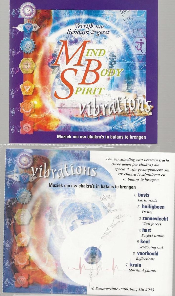MIND BODY SPIRIT VIBRATIONS - CHRIS KIMBER