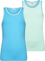 Beeren 2-Pck Mix&Match M. Hemd Mix Mint/Turquoise 110/116