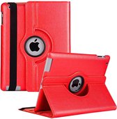 iPad 2 Hoes - Draaibare Hoesje Case Cover voor de Apple iPad 2e Generatie 9.7 - Rood