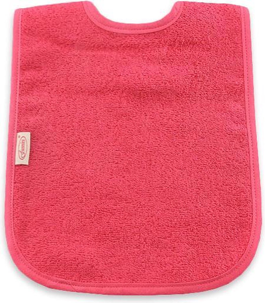 Goedkoopste Slabbetje Fuchsia 4 stuks [Slabber] [Slab Fuchsia] [Uni Line] [Baby]