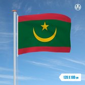 Vlag Mauritanie 120x180cm