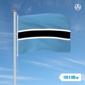Vlag Botswana 120x180cm