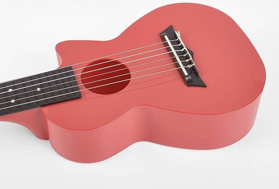 Kinder gitaar - Gitaarlele - Kunststof gitaar - rode kinder gitaar | bol.com