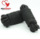 Bondage touw PRO 2 touwen van 2 Meter | 4 meter | SM | Bondage | Rope | Sex touw | Zwart