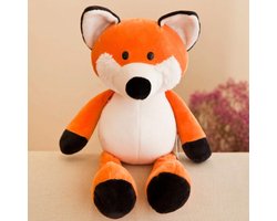 DW4Trading Knuffel Vos - Dierenknuffels - Knuffelbeesten - Pluche Speelgoed - 25 cm