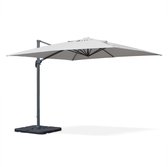 Vierkante zweefparasol 3x3m