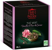 Thes de la Pagode - Groene thee Vanille kersenbloesem - biologisch (20 theezakjes)