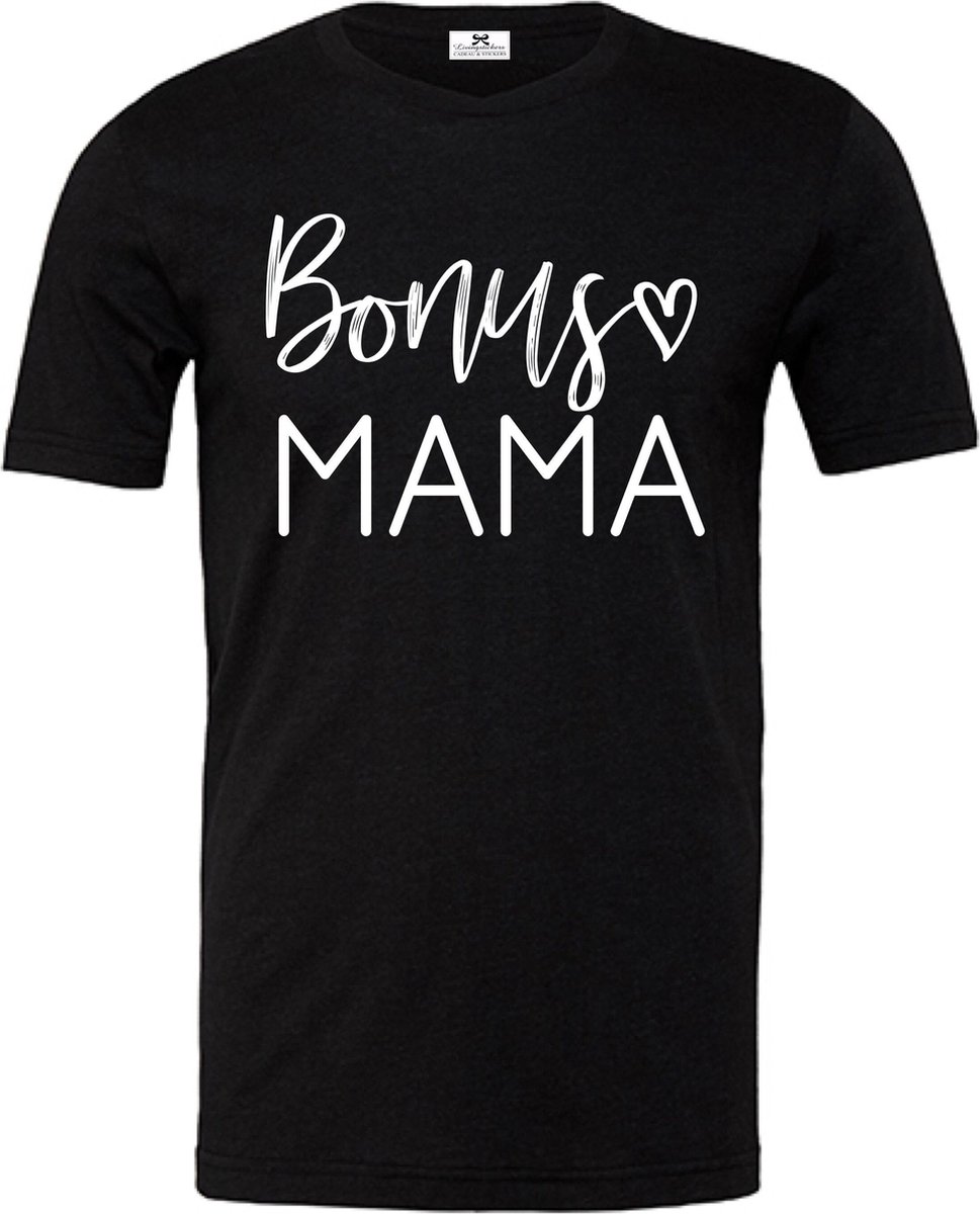 Moederdag T-shirt | Zwart - Maat XL | Moederdag Cadeautje-bonus mama-verjaardag tip