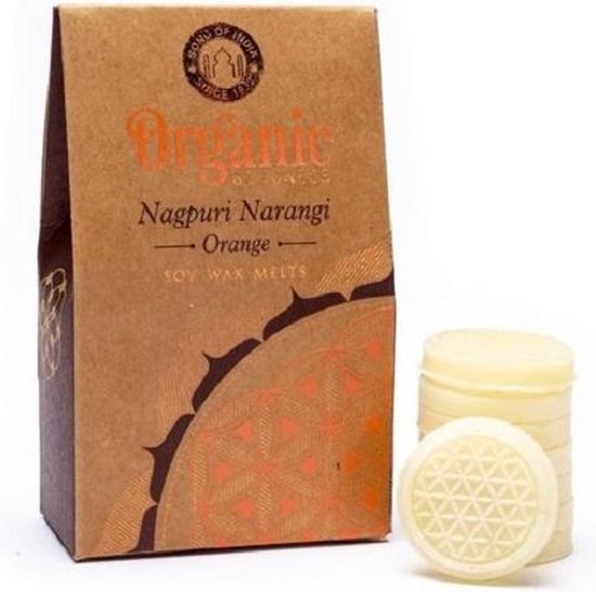 Kolibrie romantisch offset Organic Goodness Nagpuri Narangi Sinaasappel Wax Melts / Smeltkaarsjes (40  gram) | bol.com