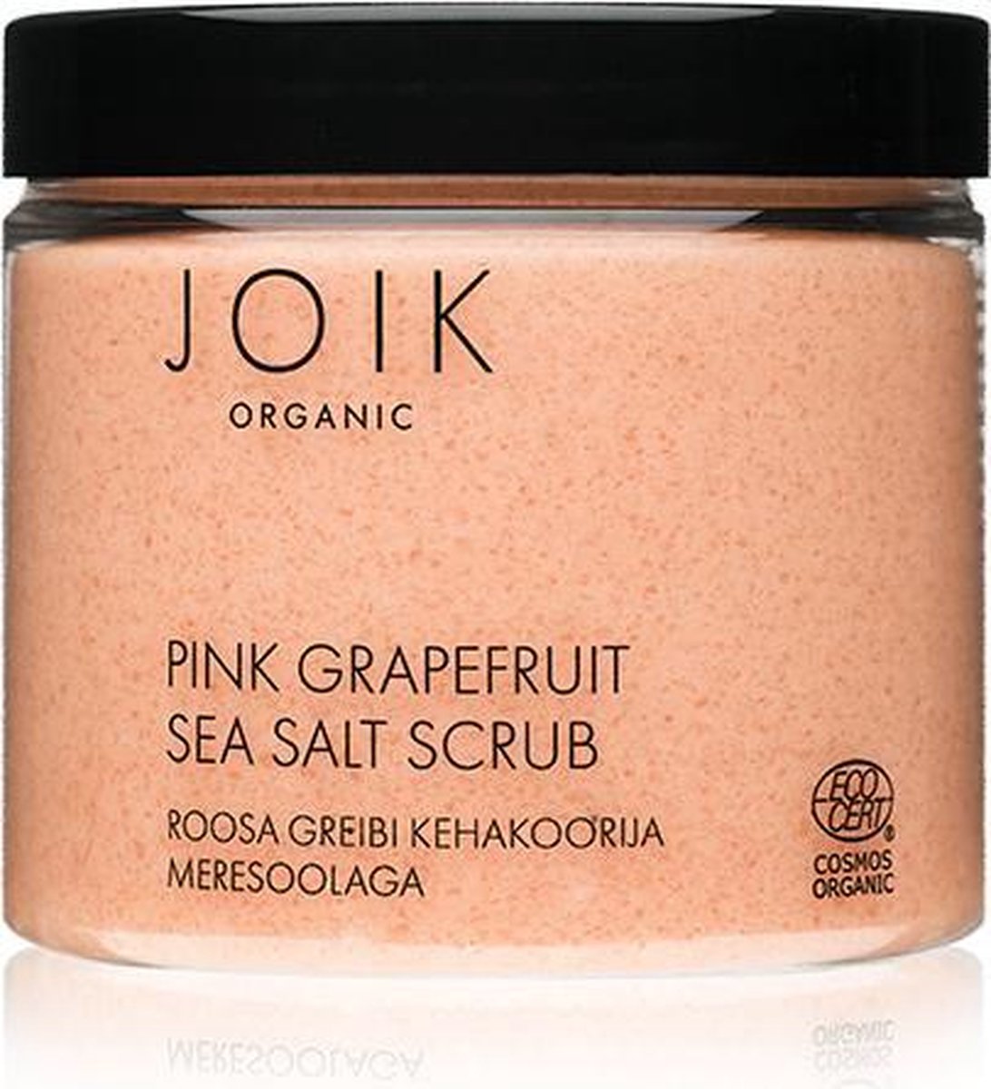 Sea salt scrub - Pink grapefruit- Joik Organic