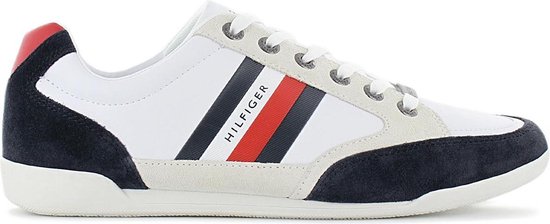 Tommy Hilfiger Corporate - Heren Sneakers Sport Casual Schoenen Wit  FM0FM02989-YBR - | bol.com