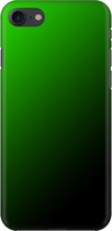 Apple iPhone SE (2020) - Hard Case - Deluxe - Fully Printed - Zwart Groen